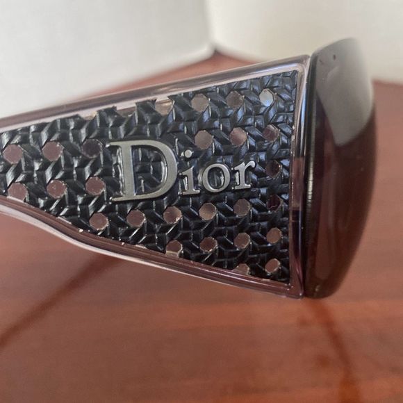 Christian Dior Quadrille Y2K Black Sunglasses QHTN2 115 Unisex Made in Italy main image 4